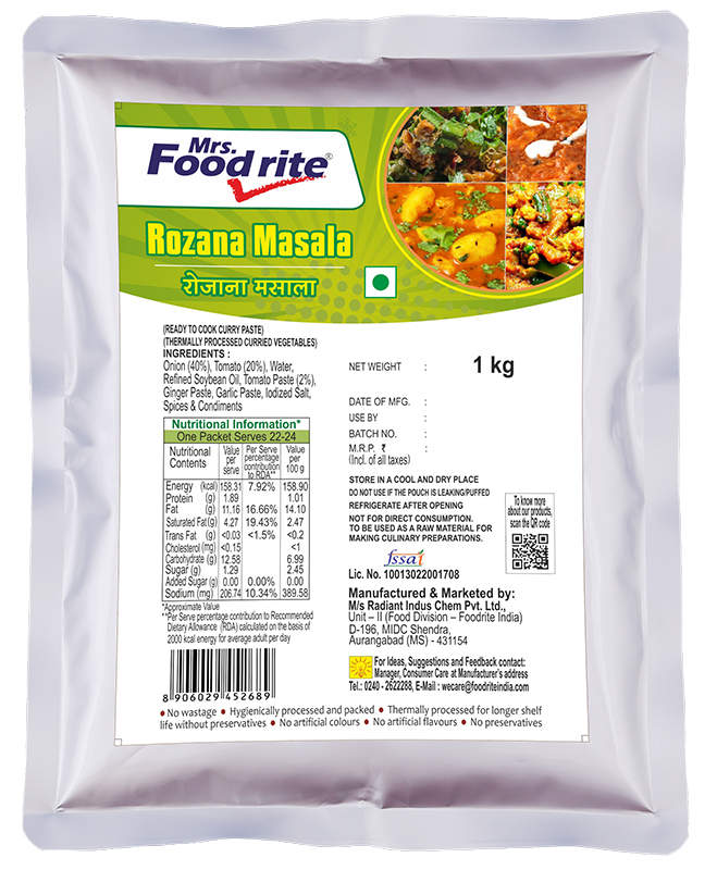 Mrs Foodrite Rozana Masala (1 kg)
