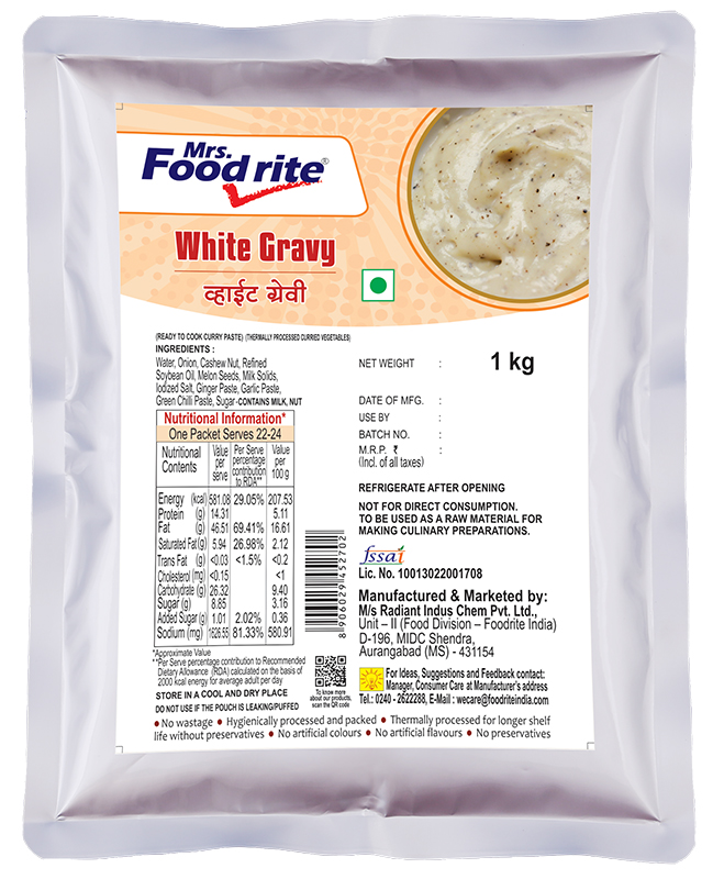 Mrs Foodrite White Gravy (1 kg)