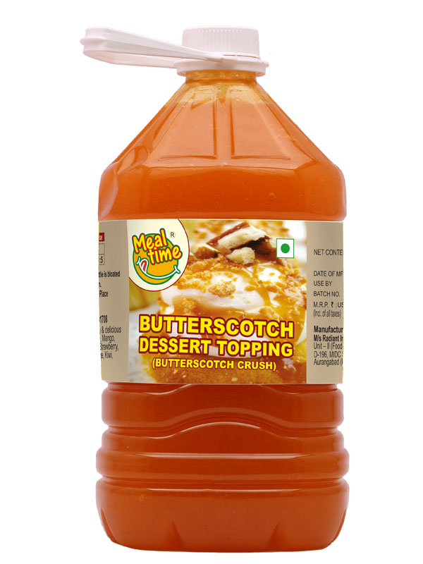 Meal Time Butterscotch Dessert Topping (5 l)