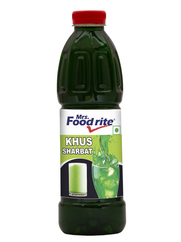 Mrs. Foodrite Khus Sharbat (750 ml)