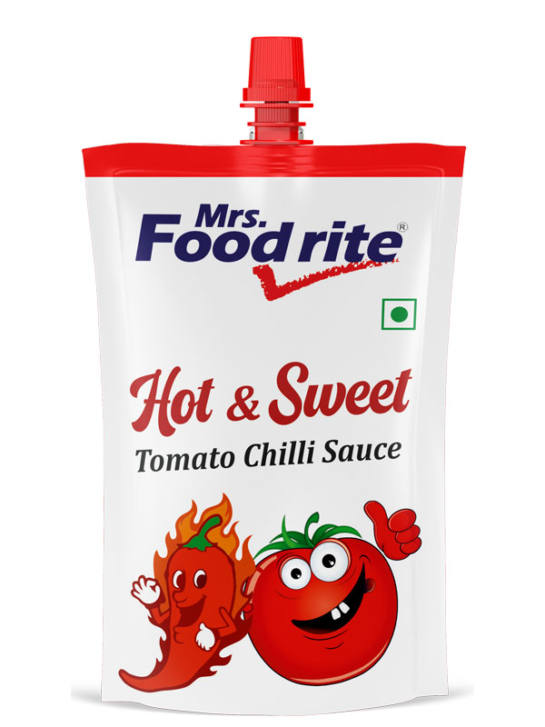 Mrs. Foodrite Hot And Sweet Tomato Chilli Sauce (90 g)