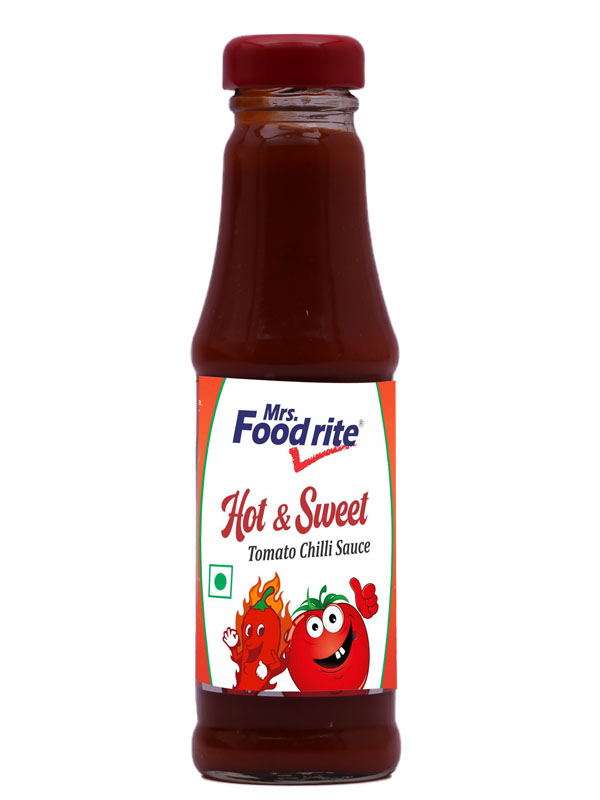 Mrs. Foodrite Hot And Sweet Tomato Chilli Sauce (200 g)