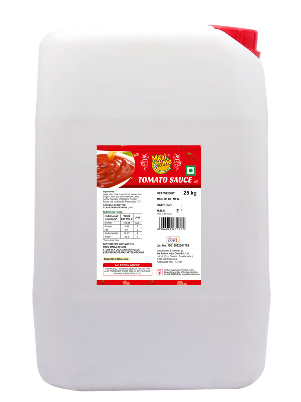 Meal Time Tomato Sauce (25 kg)