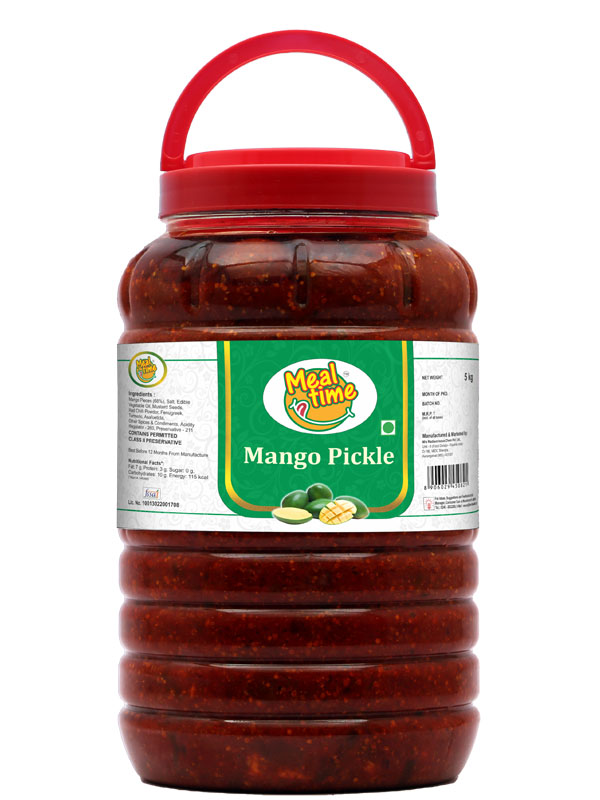 Meal Time Mango Pickle (5 kg)